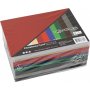 Weihnachtskarton - gemischte Farben - A6 - 300 Blatt