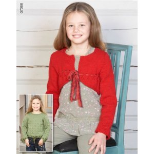Strickmuster - Pullover und Bolero mit Lochmuster Strickmuster - Pullover und Bolero mit Lochmuster