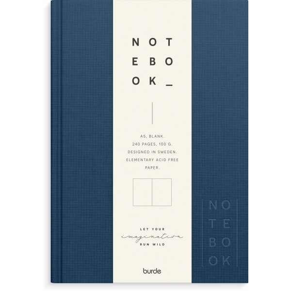 Notizbuch - Textil - Unliniert A5