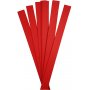 Sternstreifen - rot - 11,5 cm - 100 Streifen