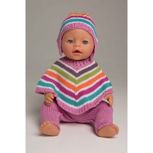 Strickmuster - Poncho, Hose und Mütze Strickmuster - Poncho, Hose und Mütze
