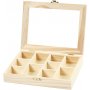Box mit Glasdeckel