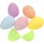 Plastikeier - 2-teilig - Pastellfarben - H4,5 cm - 24 Stk Plastikeier - 2-teilig - Pastellfarben - H4,5 cm - 24 Stk