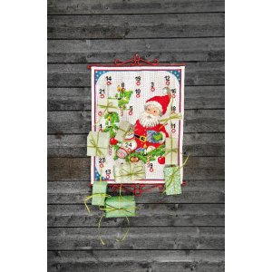 Stickset Kalender - Weihnachtsmann Stickset Kalender - Weihnachtsmann