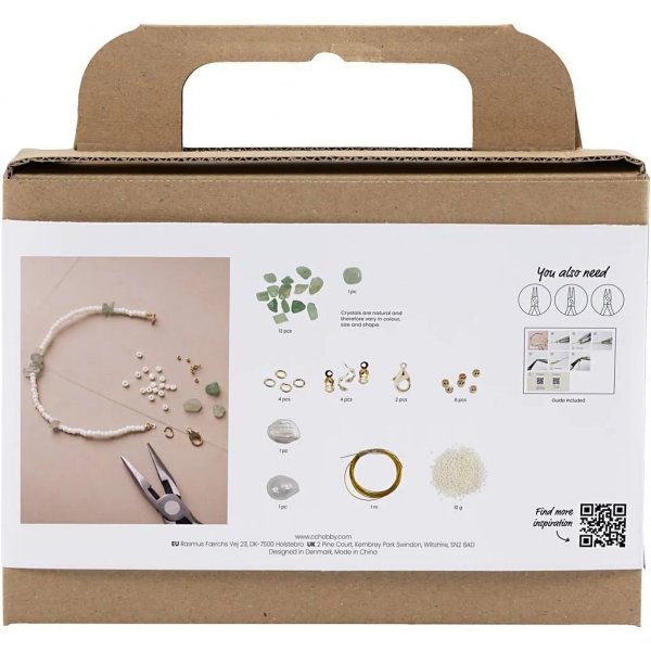 Mini-DIY-Kit Schmuck, Halsketten und Armbänder aus Aventurin Mini-DIY-Kit Schmuck, Halsketten und Armbänder aus Aventurin