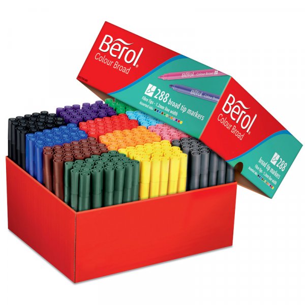 Faserstift Berol - Color Broad - 288 Stifte
