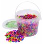 Kleine Kongoperlen transparent - 450 g