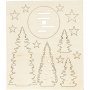 Holzfiguren zum Selbermachen - Weihnachtsbume