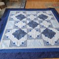 Kundenbild Baumwollstoff / Bettlakenstoff / Universalstoff - Farbcode: 186 - Hellblau - 148 cm