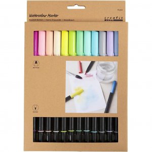 Aquarellstifte 12 St�ck - Pastellfarben