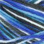Sockenwolle - Blau/Trkis-Harmonie - 50 g