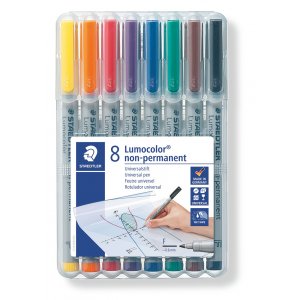 OH-Stifte Non-permanent 0,6 mm - 8 Stifte OH-Stifte Non-permanent 0,6 mm - 8 Stifte