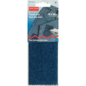 Team Patch Denim 14x18cm dunkelblau 0,025 m² Team Patch Denim 14x18cm dunkelblau 0,025 m²