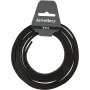 Lederband - schwarz - 2 m