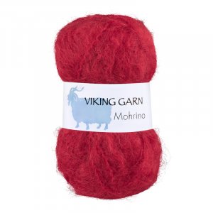 Wikingergarn Mohrino 50g - Rot (560) Wikingergarn Mohrino 50g - Rot (560)