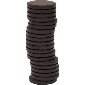 Farbpucks ø 30 mm - Schwarz - 20 Stk Farbpucks ø 30 mm - Schwarz - 20 Stk