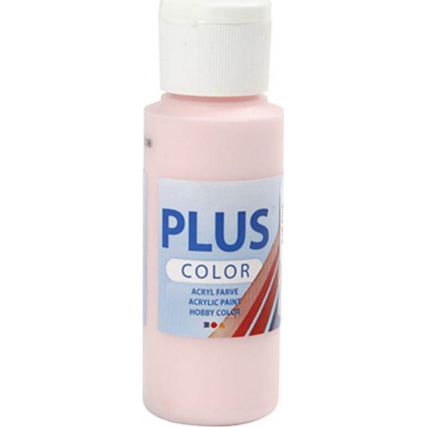 Plus Color Hobbyfarbe - Zartrosa - 60 ml