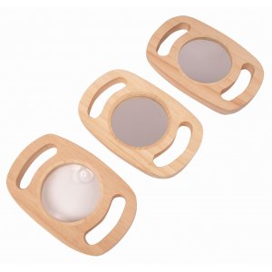 Farbpaneele im 3er-Pack - Spiegel/Transparent Farbpaneele im 3er-Pack - Spiegel/Transparent