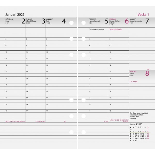 Systemkalender - Tagebuchmanager - Almanacksfrlaget