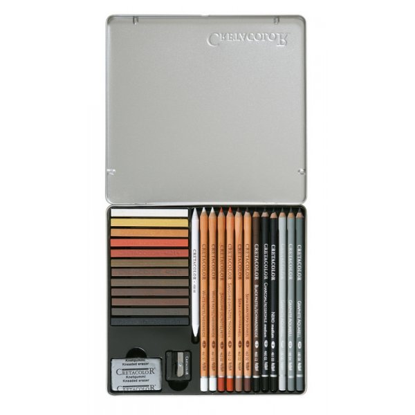 Stiftset Bleistifte Cretacolor Creativo Sketch - 27-teilig