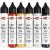 Kerzenwachs in Farbflaschen - Standardfarben - 6 x 28 ml