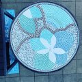 Kundenbild MosaixPro - Glasmosaik 10 x 10 mm - Türkis Mix 1.000 g ~ 1.500 Stk.