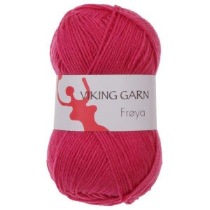 Wikingergarn Fröya 50g - Rosa (263) Wikingergarn Fröya 50g - Rosa (263)