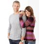 Strickanleitungen - Ripppullover fr Damen, Kinder und Herren