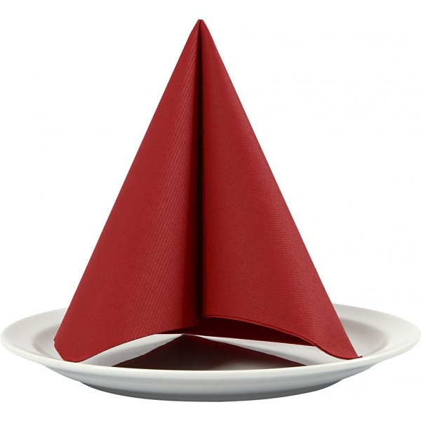 Servietten - Burgunderrot - 20 Stk