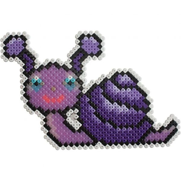 Perlenfliesen - Klar - Quadratisch, zusammensteckbar - 15x15 cm - 2 Stk