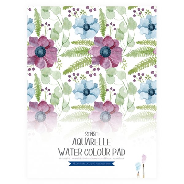 Aquarellblock A3 200G 20 Blatt