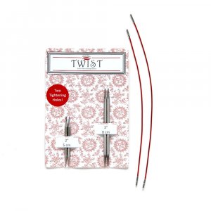Kurze Nadeln Kombo Twist 5 & 8 cm - 3,25 mm (M) Kurze Nadeln Kombo Twist 5 & 8 cm - 3,25 mm (M)