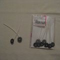 Kundenbild Flachdocht gewachst 3x12/8 cm - 10er-Pack. mit Halter