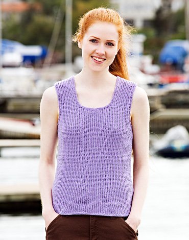 Strickmuster - Strukturiertes Strickoberteil (Juniorgren 1)