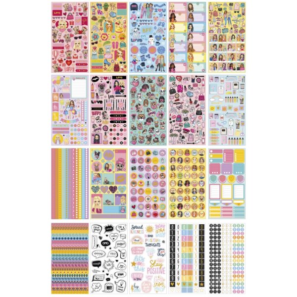 Luxurises Stickerbuch