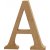 Buchstabe - 8 x 1,5 cm - A Buchstabe - 8 x 1,5 cm - A