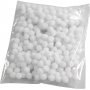 Pompons - wei - 200 Stk