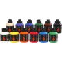 Pigment Art School - Standardfarben - seidenmatt - 12 x 500 ml