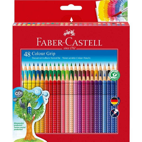 Aquarellstifte Grip 2001 48 Farben - Kartonetui