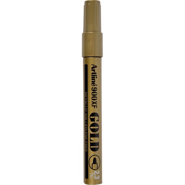 Dekorativer Filzstift - Gold - 2,3