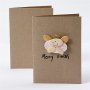Postkarte mit Umschlag - Natur - 10,5 x 15 cm - 10 Stk