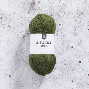 Alpaka Solo 50g - Dunkelgrün Alpaka Solo 50g - Dunkelgrün