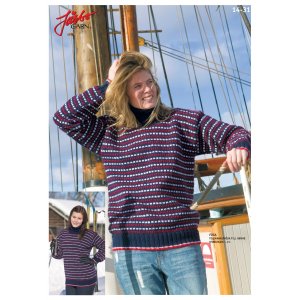 Strickanleitung - Telemark-Pullover für Sie Strickanleitung - Telemark-Pullover für Sie