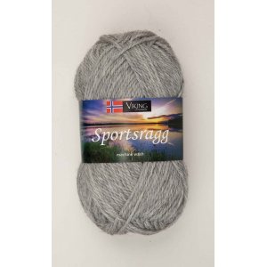 Wikingergarn Sportlappen 50g - Hellgrau (513) SR Wikingergarn Sportlappen 50g - Hellgrau (513) SR