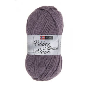 Wikingergarn Alpaca Storm 50g - Lila (568) Wikingergarn Alpaca Storm 50g - Lila (568)
