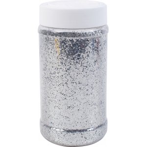 Glitzerstreuer aus grobem Silber Glitzerstreuer aus grobem Silber