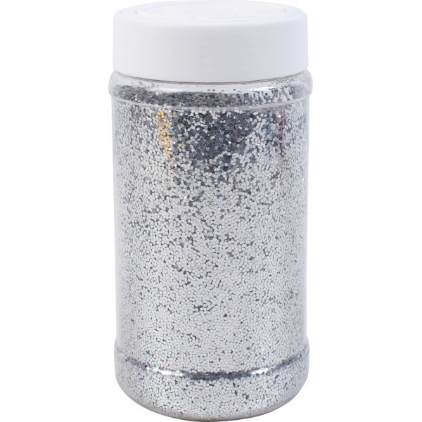 Glitzerstreuer aus grobem Silber
