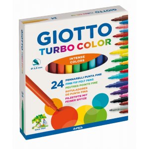 Giotto Turbo Filzstifte - 24er-Pack Giotto Turbo Filzstifte - 24er-Pack