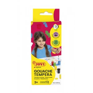 Temperafarbe - Jovi - Gouache 6 Farben 15 ml Temperafarbe - Jovi - Gouache 6 Farben 15 ml