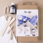 Starten Sie das DIY-Kit Tie-Dye